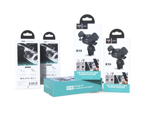 [R19] iRoo R19 | Air Outlet Universal In-Car Phone Holder