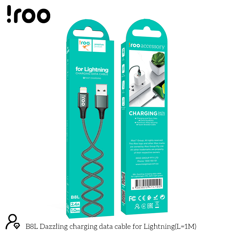 iRoo B8L | Lightning Usb Cable