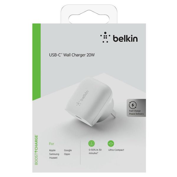 Belkin | USB-C Fast 20W Wall Charger