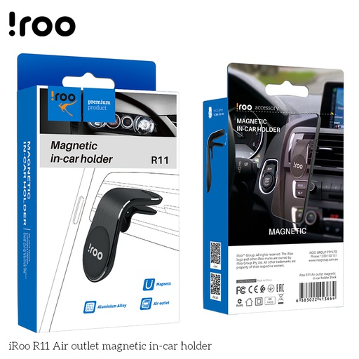 [R11] iRoo R11 Air outlet magnetic in-car holder