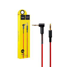 [UPA02] HOCO UPA02 AUX Spring Cable - Red